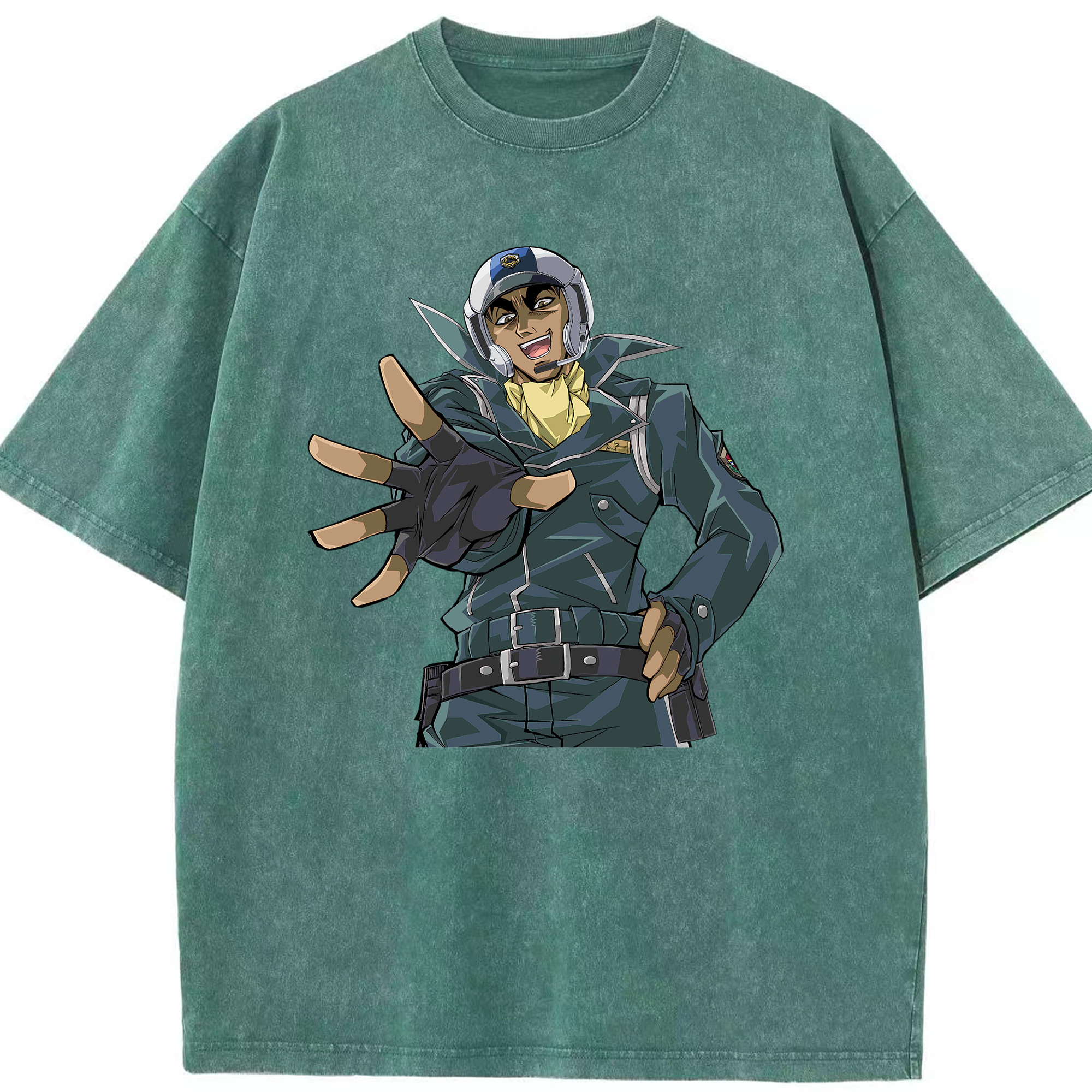 （画像用） 遊☆戯☆王 Yu-Gi-Oh! 綿100% ヴィンテージ風 半袖Tシャツ（フロントプリント）